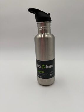 NWT Klean Kanteen 27 oz Classic stainless steel water bottle